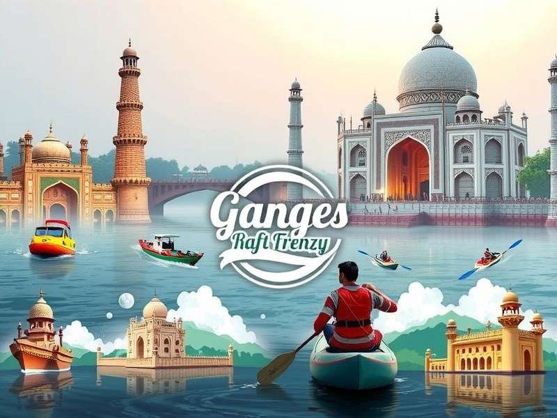 Ganges Raft Frenzy - In-Game Locations Featuring Ganges Landmarks